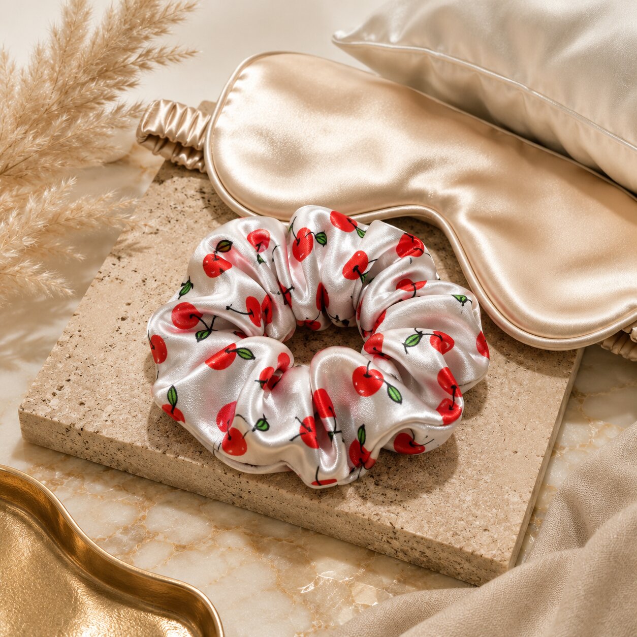 Elvarune™ Seiden-Scrunchie