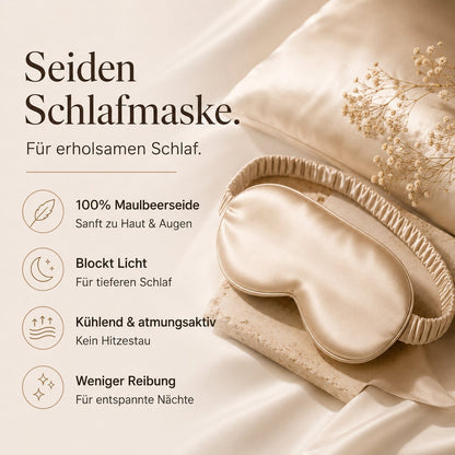 Elvarune™ Seiden-Schlafmaske